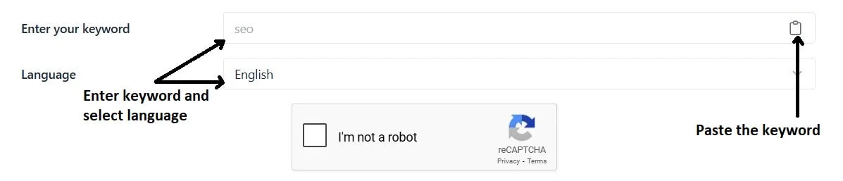 how to use youtube tag generator step1